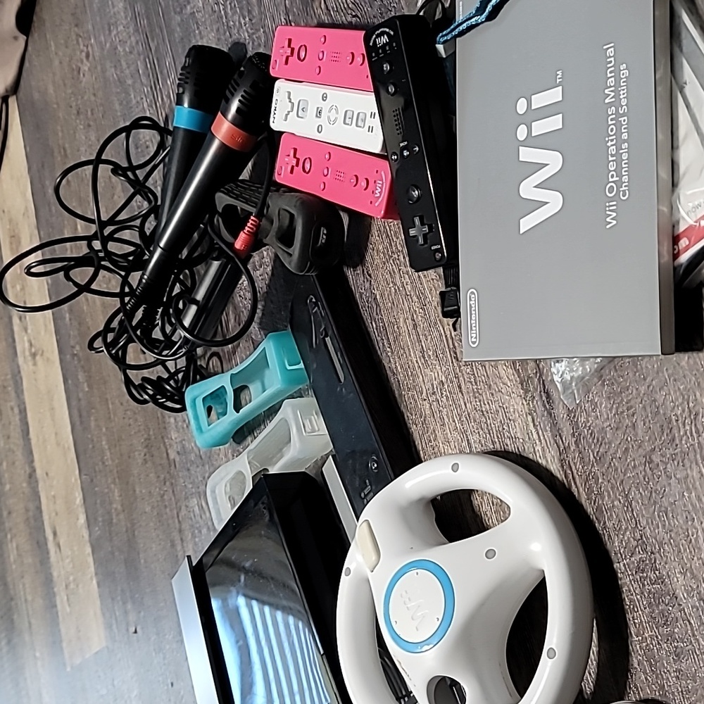 Wii Play station & games